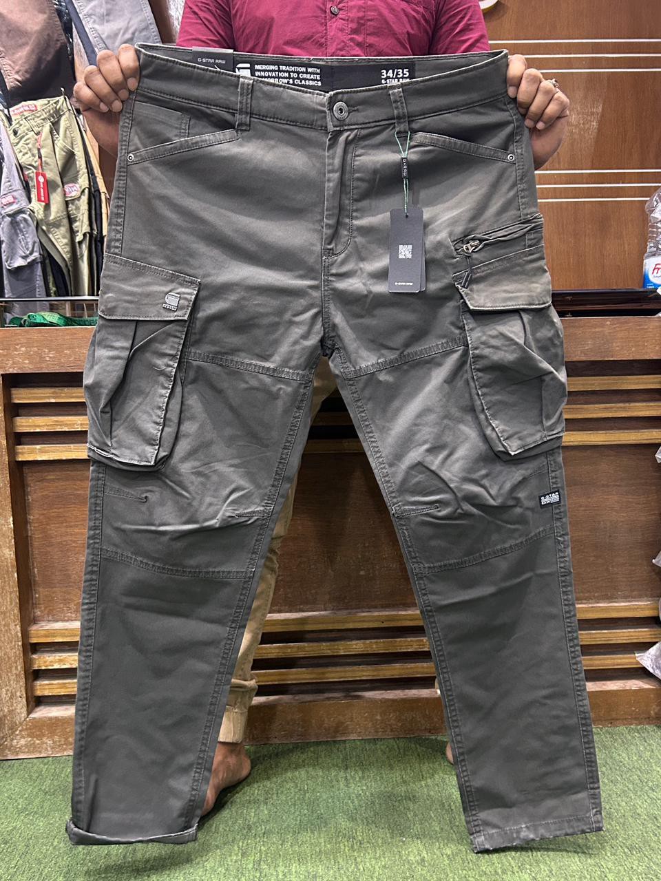 Men's Stylish Premium Cargo PanT(Fita--CHAI)