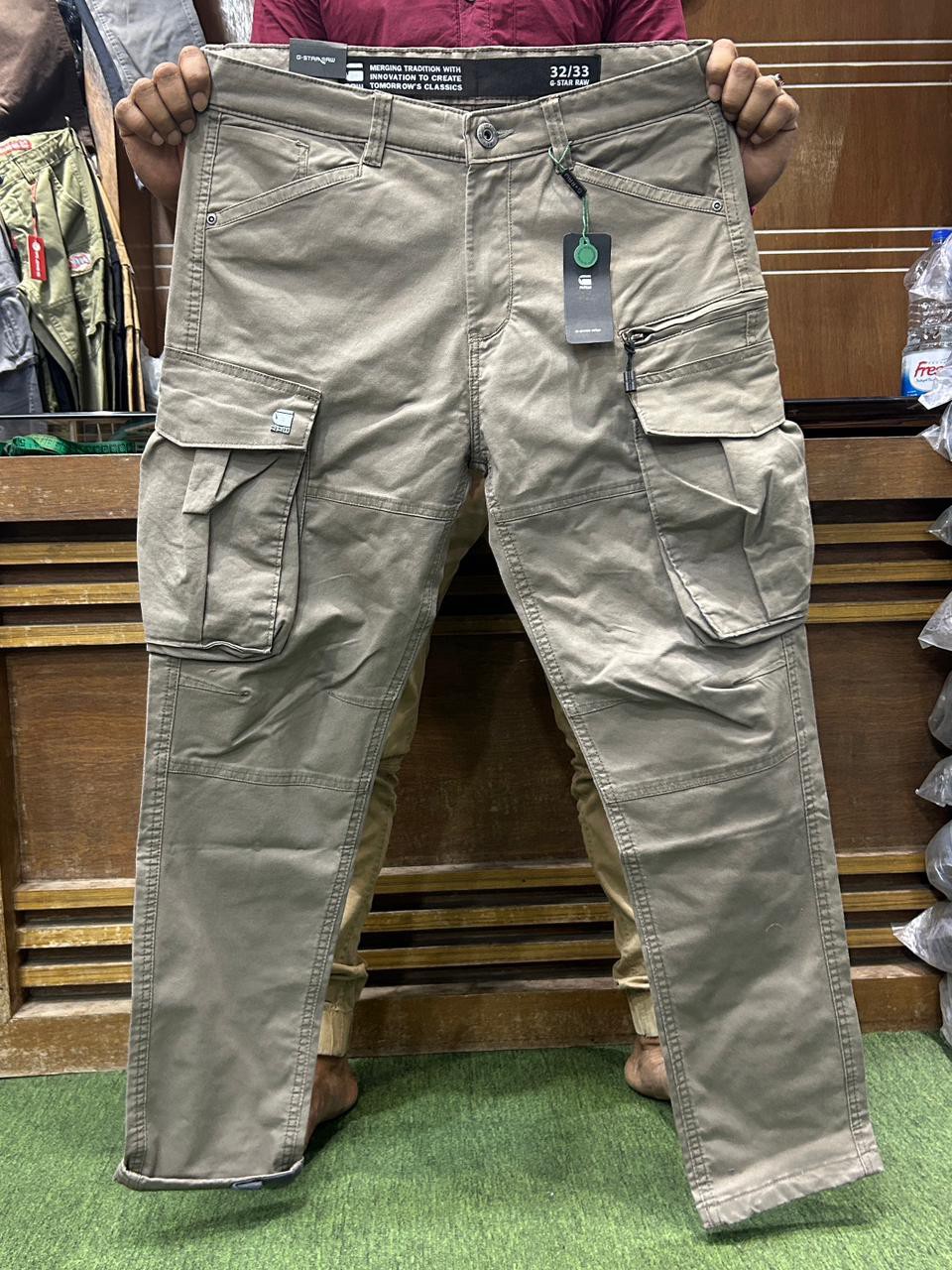 Men's Stylish Premium Cargo PanT(Fita--choklet)